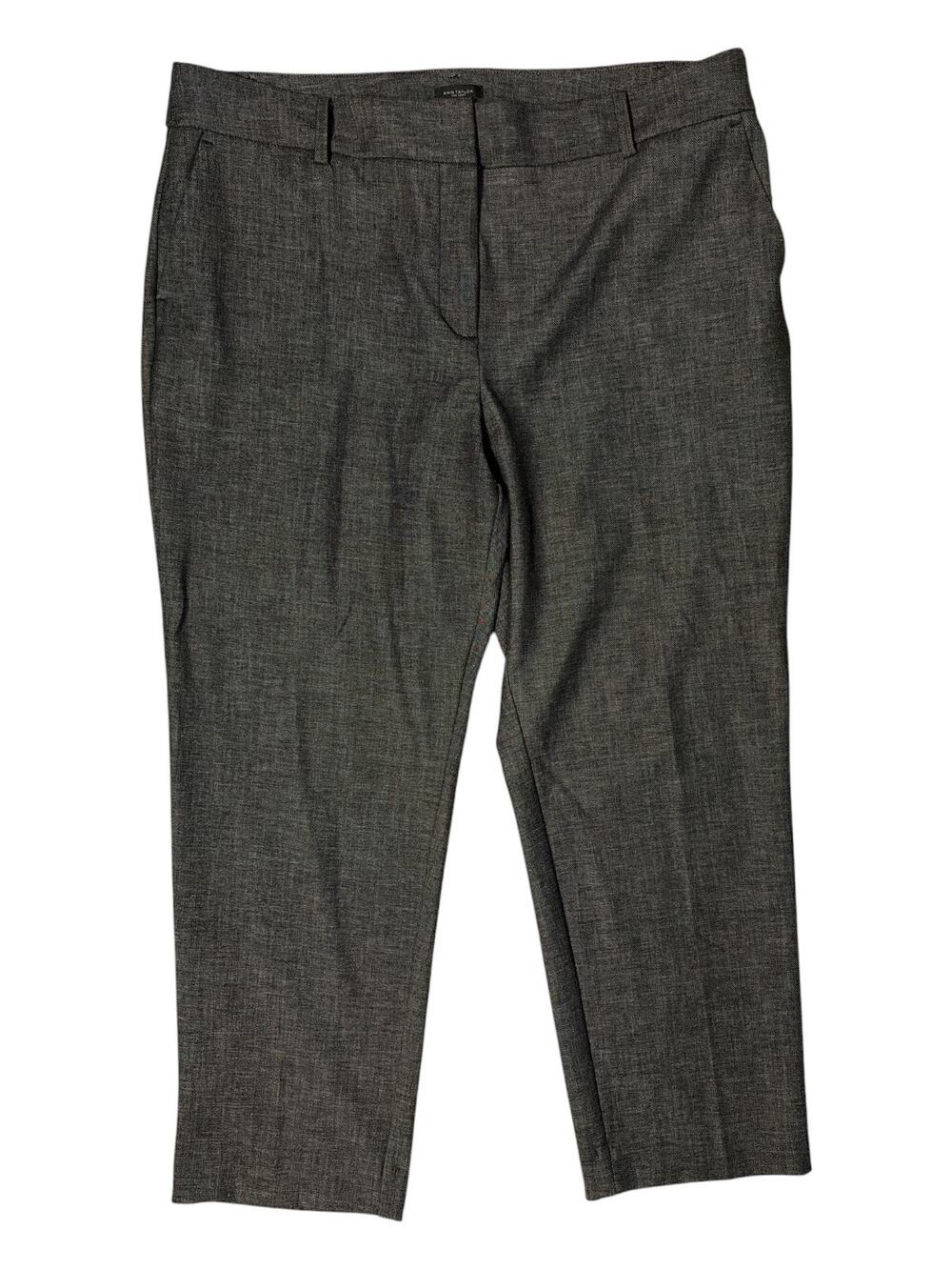 Ann Taylor Factory Women’s Size 14 Heather Gray Ankle Pants